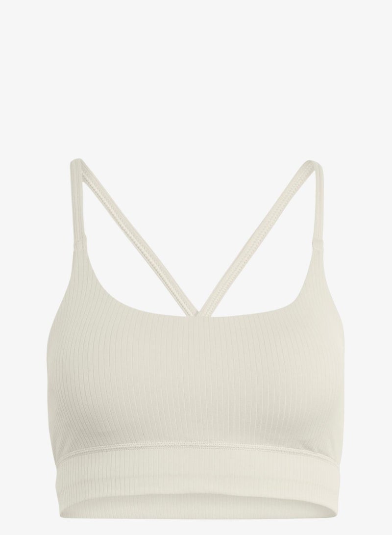 اديداس حمّالة صدر adidas All Me Light Support Rib Bra Long Line - Image 1